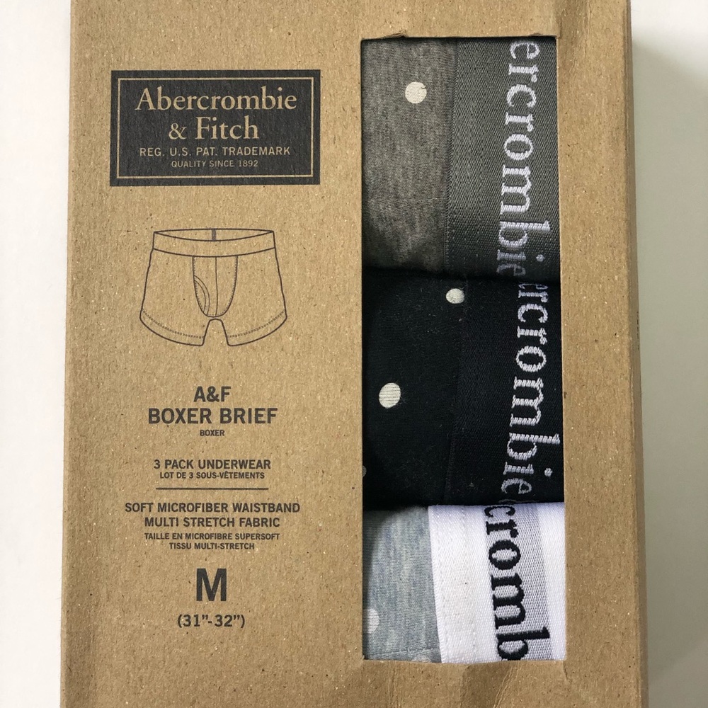 Abercrombie & Fitch Boxers 3 pack